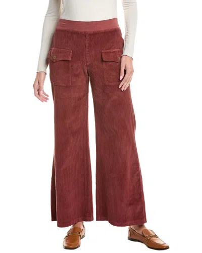 Xcvi Veera Wide Leg Pant In Brown