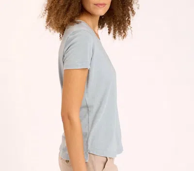 Xcvi Vincie Burnout Tee In Galileo In Multi