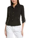 Xcvi Waldron Linen Jacket In Black