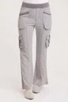 Xcvi Washburn Cargo Pants In Zinc Pigment In Multi