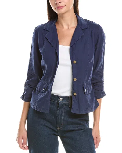 XCVI XCVI WEARABLES FOLKSY LINEN-BLEND JACKET