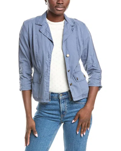 XCVI WEARABLES FOLSKY LINEN-BLEND JACKET