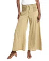 Xcvi Wearables Kaj Linen-blend Wide Leg Pant In Green
