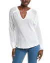 Xcvi Wearables Mesh Bullock Pullover In White