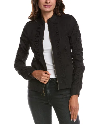 Xcvi Wearables Orrick Bomber Jacket In Black