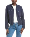 Xcvi Wearables Quinn Bomber Jacket In Blue