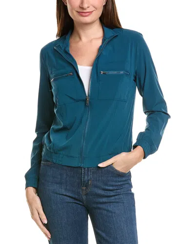 Xcvi Wearables Quinn Bomber Jacket In Blue