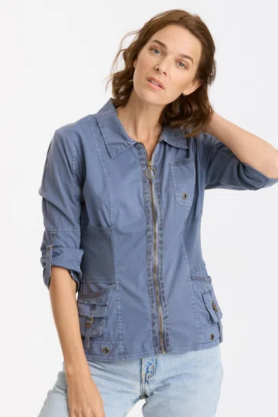 Xcvi Wexel Jacket In Blue