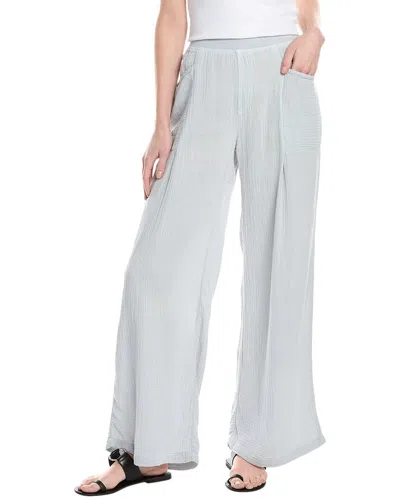 Xcvi Wilder Wide Leg Pant In Blue