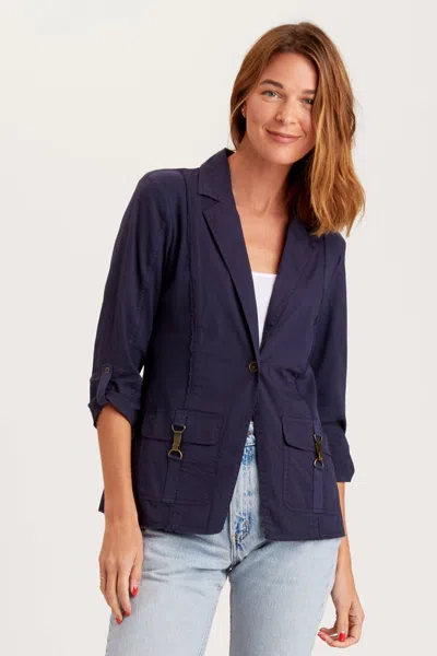 Xcvi Winslow Blazer In Blue