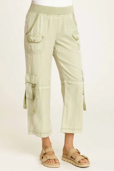 Xcvi Women's Bazel Crop Pants In Limescent In Green
