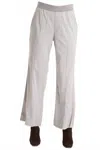 Xcvi Women's Orn Wide Leg Pant In Soft Pebble In White