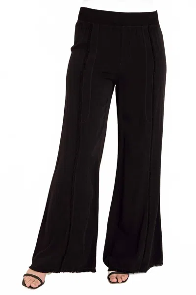 Xcvi Women's Twill Beach Trouser In Black
