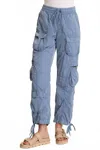 Xcvi Yukio Cargo Pant In Pacific In Blue