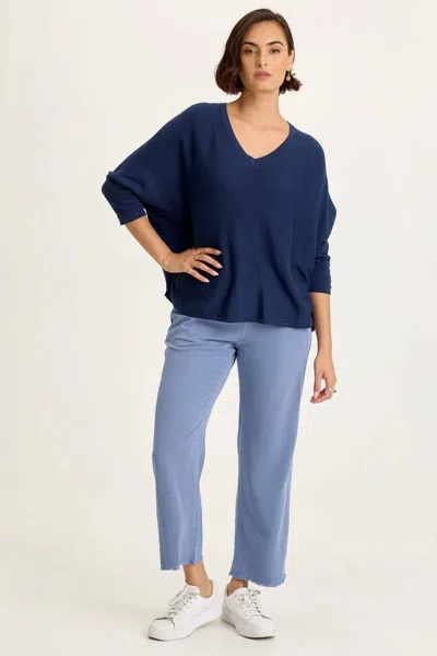 Xcvi Zia Lightweight Sweater Knit In Airdale In Blue
