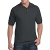 Xdmy Harbor Bay By Dxl Harbor Bay By Dxl Big & Tall Piqué Polo Shirt In Black Heather