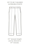 Xdmy Oak Hill By Dxl Perfect Fit Waist-relaxer Pleated Suit Pants In Black