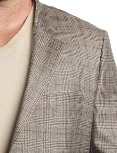 Xdmy Oak Hill Premium By Dxl Houndstooth Sport Coat In Tan