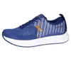 Xelero Men's Steadfast Wide Sneakers In Navy/bronze In Blue