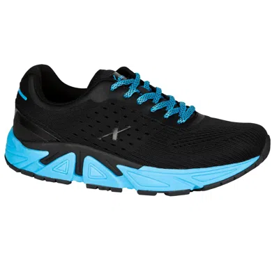 Xelero Women's Genesis Ii Running Shoes - D Width In Black/arctic Blue In Multi