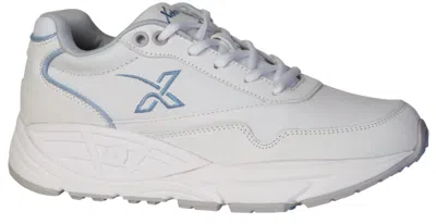 Xelero Women's Matrix V Shoe In White Leather/powder Blue In Multi