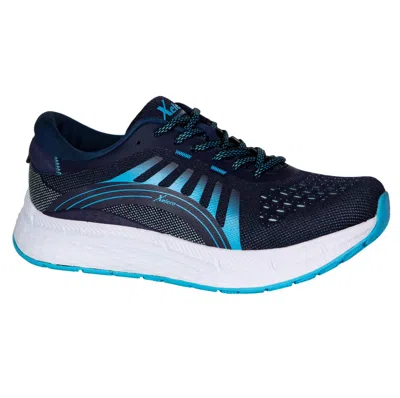 Xelero Women's Steadfast Ii Running Shoes In Navy/ocean In Blue