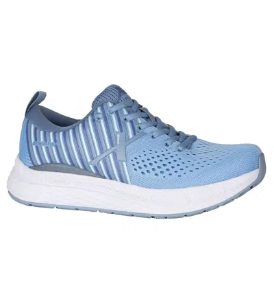 Xelero Women's Steadfast Shoes - Extra Wide Width In Light Blue/white