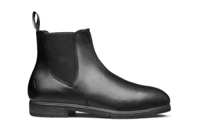 Xena Workwear Valence Steel Toe Chelsea Safety Boot In Black