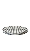 Xenia Taler Dinner Plates Set Of 4 In Black