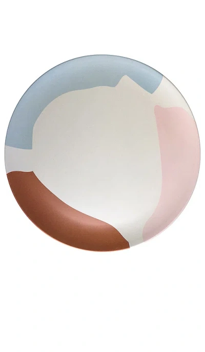 Xenia Taler Helen Dinner Plates Set Of 4 In Baby Blue,white