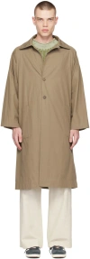 Xenia Telunts Brown Summer Coat In Brown