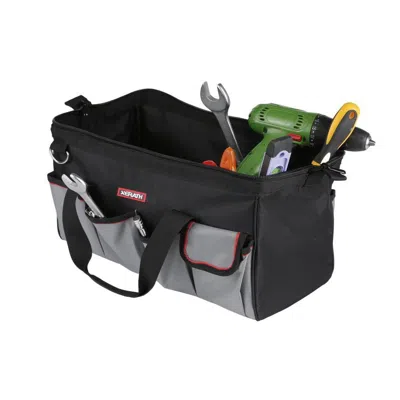 Xerath Multifunction Tool Bags - Wide Mouth Design - 18 Inch In Black