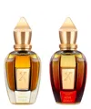 Xerjoff Amber Gold &amp; Rose Gold Kit Parfum 2x50 ml In White
