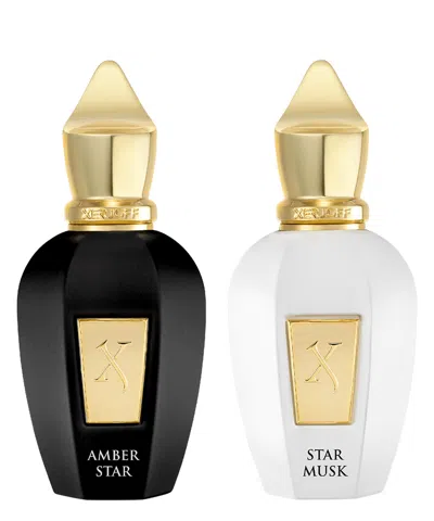 Xerjoff Amber Star &amp; Star Musk Kit Parfum 2x50 ml In White