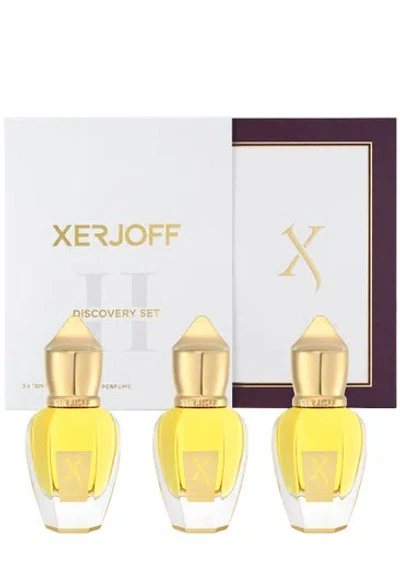 Xerjoff Discovery Set Ii 3 X 15ml In White
