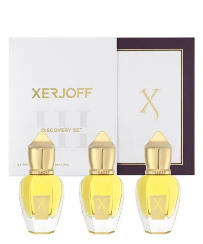Xerjoff Discovery Set Iii 3x15 ml In White