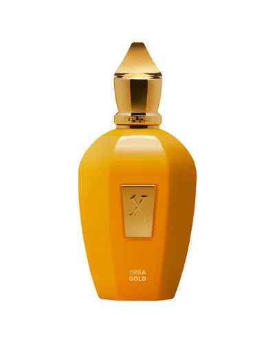 Xerjoff Unisex 3.4oz Erba Gold Edp In White