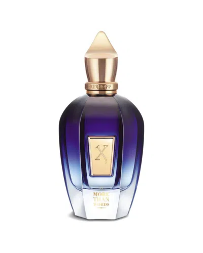 Xerjoff Unisex 3.4oz Join The Club More Than Words Edp In Transparent