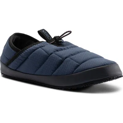 Xero Shoes Pagosa Fireside Quilted Outdoor Slipper In Blue