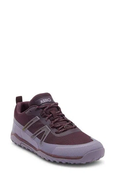 Xero Shoes Scrambler Trail Low Waterproof Running Shoe In Purple