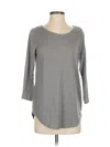 Xersion 3/4 Sleeve T-shirt In Gray
