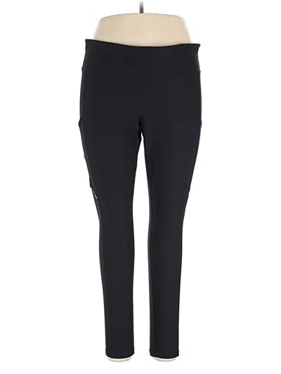 Pre-owned Xersion Active Pants In Black