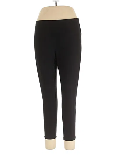 Pre-owned Xersion Active Pants In Black
