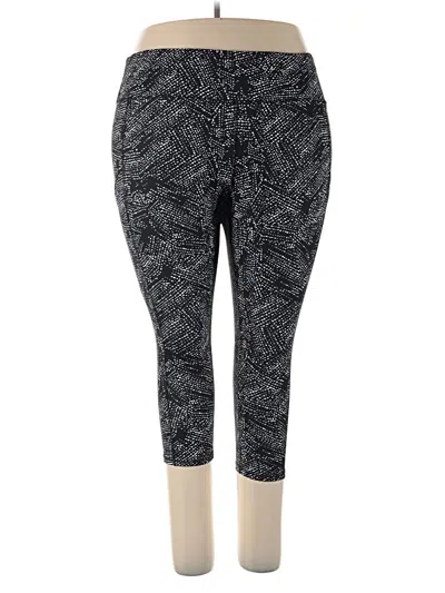 Pre-owned Xersion Active Pants In Black