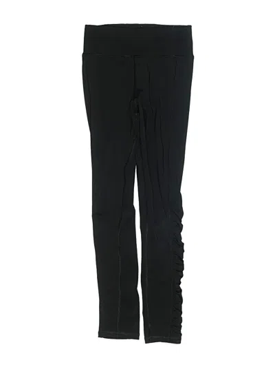 Pre-owned Xersion Kids' Active Pants In Black