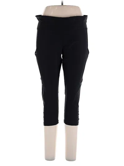 Pre-owned Xersion Active Pants In Black