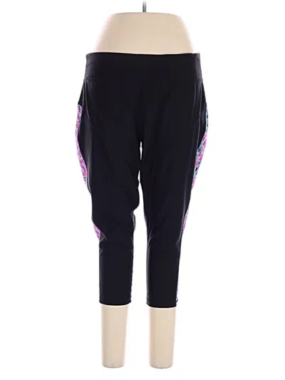 Pre-owned Xersion Active Pants In Black