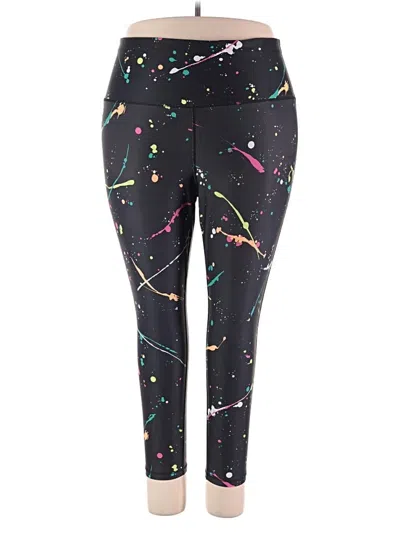Pre-owned Xersion Active Pants In Black