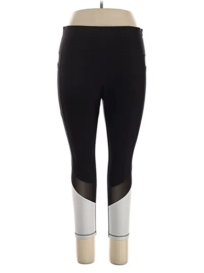 Pre-owned Xersion Active Pants In Black
