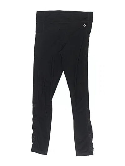 Pre-owned Xersion Kids' Active Pants In Black
